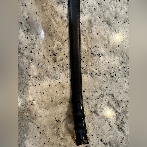 Celine SMALL 18MM WESTERN BELT IN TAURILLON LEATHER Size 70 - Picture 13 of 16